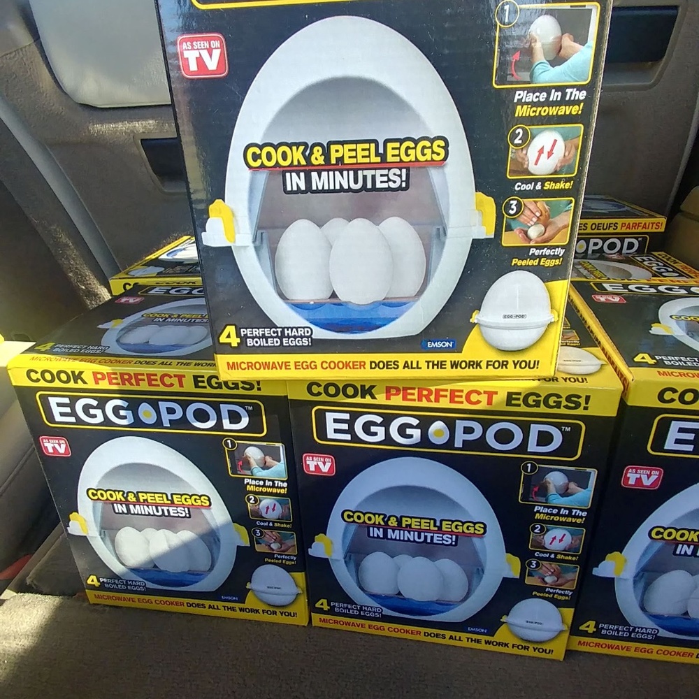 GET 2 EGG COOKERS! - EGGPOD by Emson (AS SEEN ON TV)